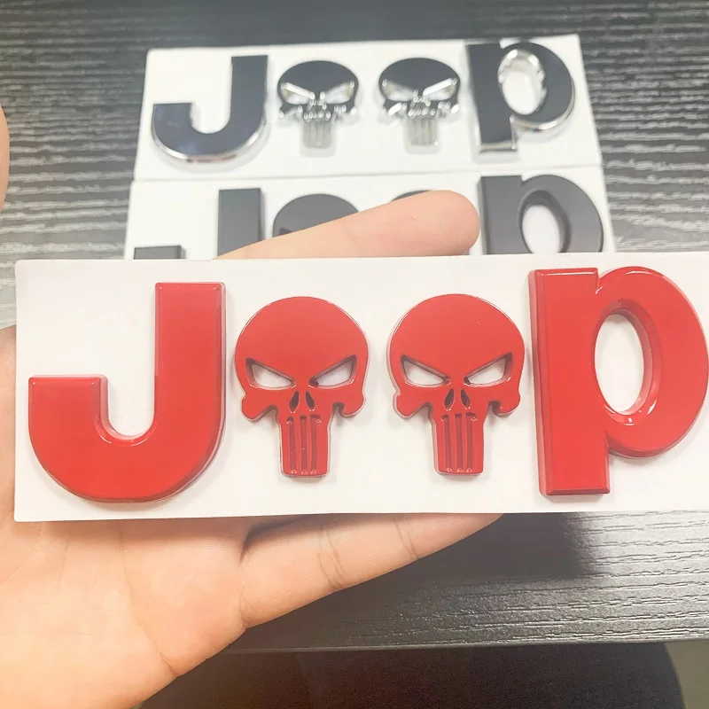 Металлический 3D значок эмблема для JEEP Premium Car боковое крыло задний багажник