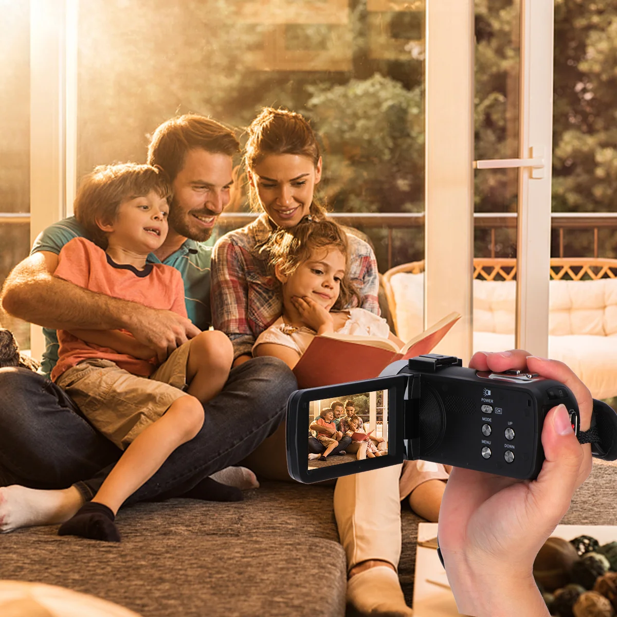 Цифровая ручная камера видеокамера Kimire записывающее устройство 1080P 30 MP 16X мощный