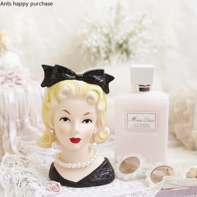 Креативная Скандинавская каучуковая ваза Женская жемчужная настольная