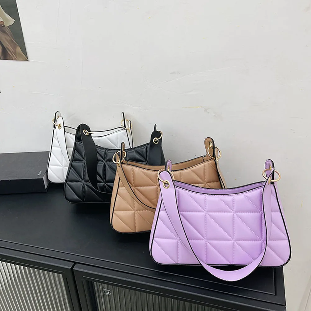 

Сумка-хобо женская из искусственной кожи, в стиле ретро, однотонная, кошелек для покупок