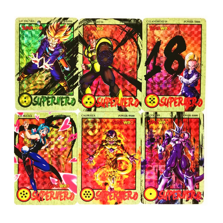 27pcs/set Super Saiyan Dragon Ball Z Ink Relief Heroes Battle Card Ultra Instinct Goku Vegeta Game Collection Cards - купить по