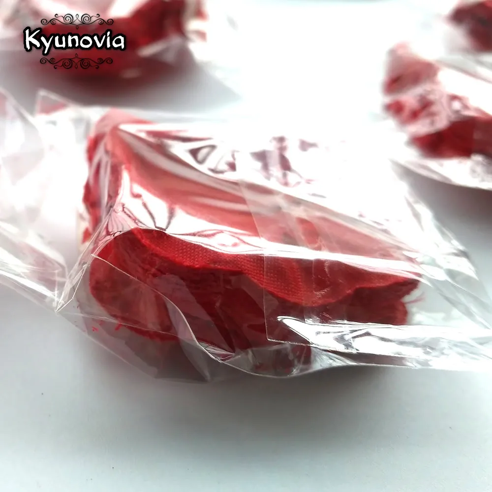 Kyunovia 500 шт. лепестки роз Свадебные аксессуары Petalos De Rosa свадебное украшение