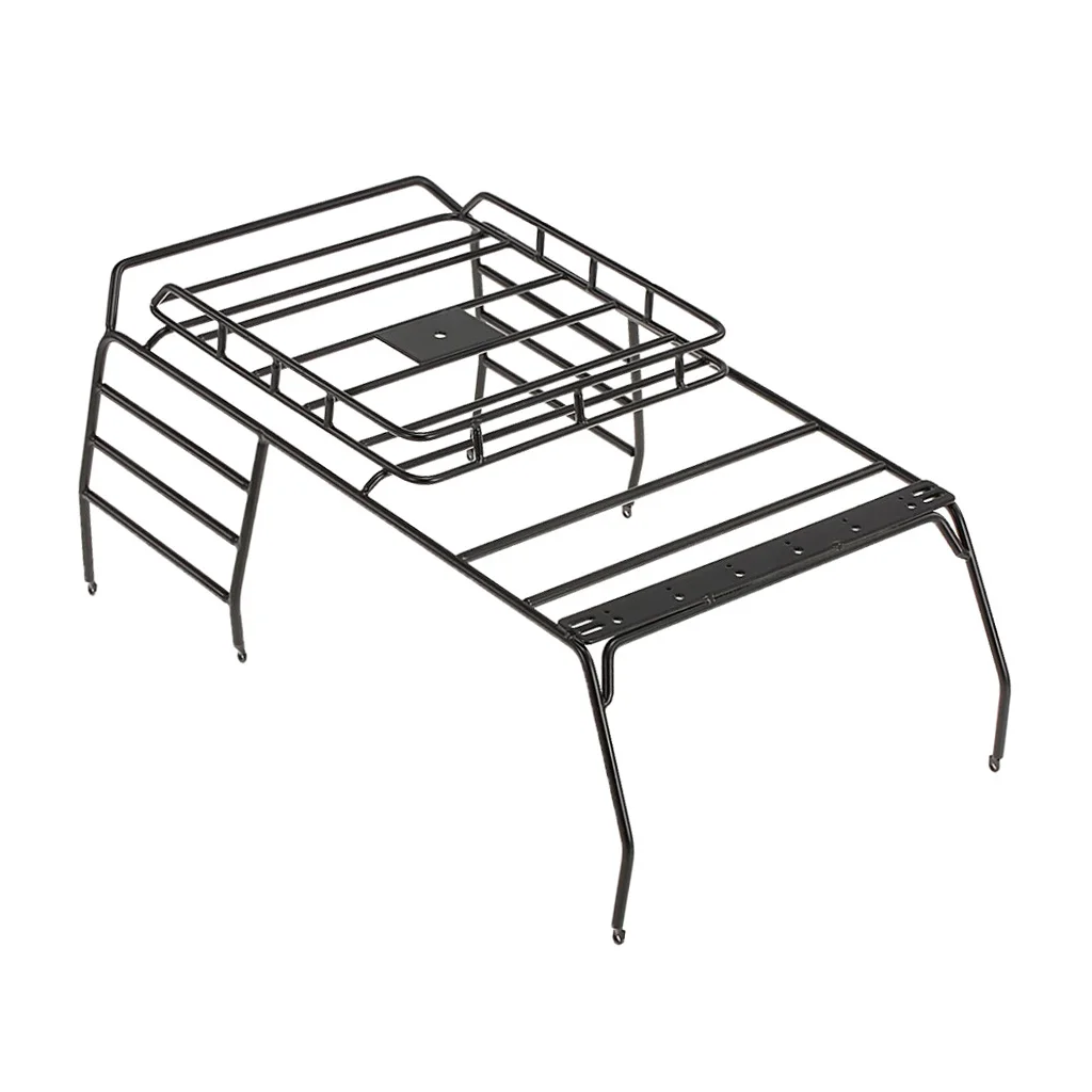 1/10 RC Rock Crawlers Body Roof Rack металлический багаж для Axial SCX10|Детали и аксессуары| |