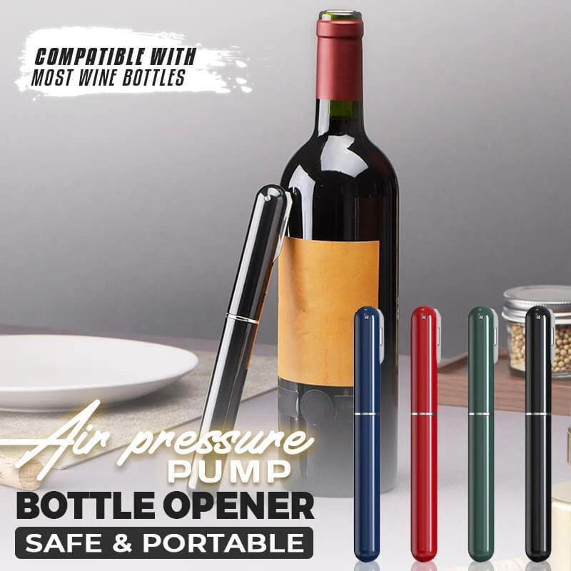 

Air Pressure Pump Bottle Opener Portable Easy Cork Remover Corkscrew Wine Accessory Tool Bar Accessories Wine Corkscrew