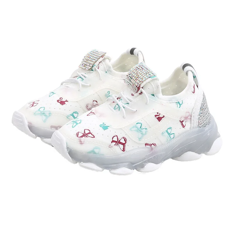 Детская обувь для девочек и мальчиков малышей младенцев светодиодсветильник