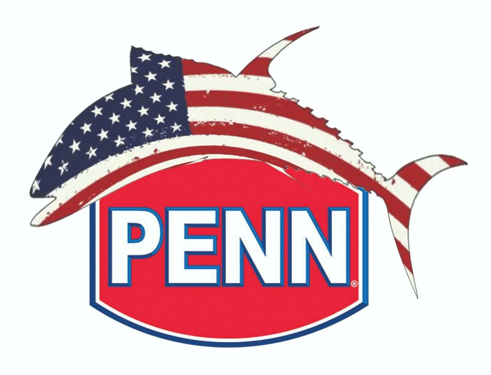 

For PENN FISHING STICKER DECAL TUNA FISH LABEL LURE REEL TACKLE BOX