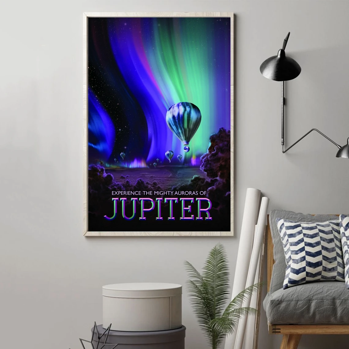 Юпитер постер холст печать настенная живопись украшение для дома (без рамки) -