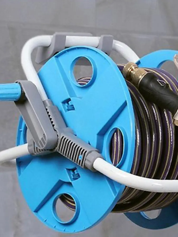 

Pipe Hanger Holder Wall Mounted Garden Hose Pipe Cable Hanger Tidy Bracket -Shed Rack Fence Holder Home Garden Decoration