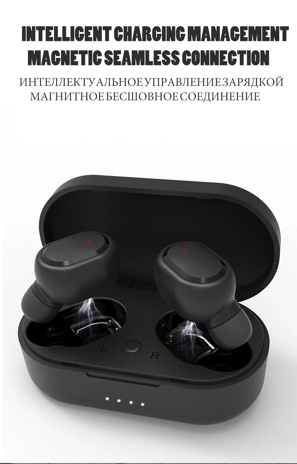 TWS Bluetooth наушники IPX6 водонепроницаемые V5.0 наушники беспроводные наушники для Andorid Ios с функцией громкой связи гарнитура