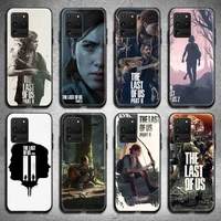 the last of us 2 phone case for samsung galaxy s21 plus ultra s20 fe m11 s8 s9 plus s10 5g lite 2020