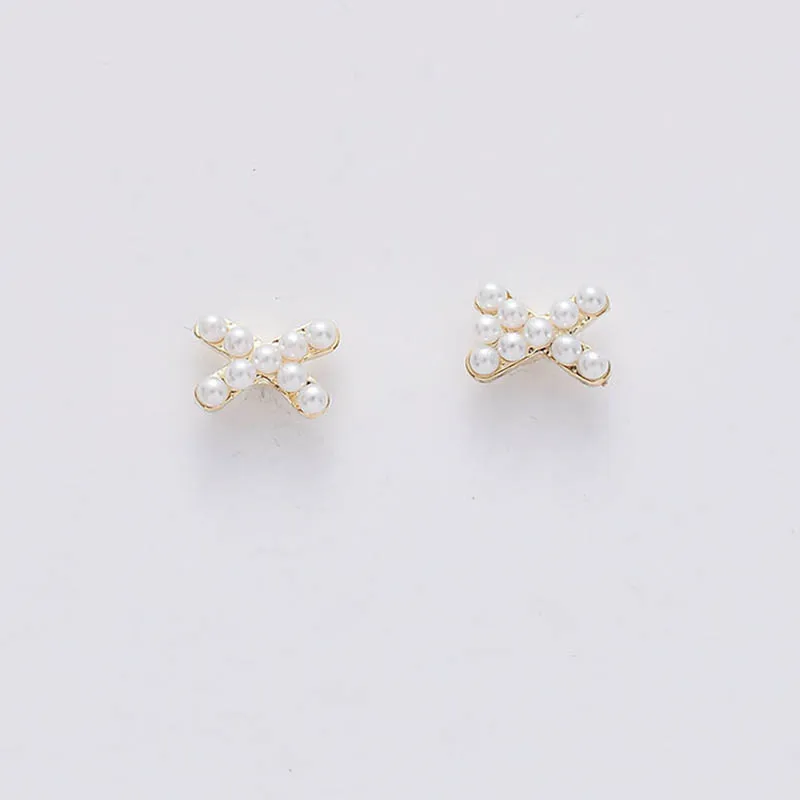 Целлюлозные серьги в форме Креста из серебра 925 пробы Модные Изящные Ювелирные