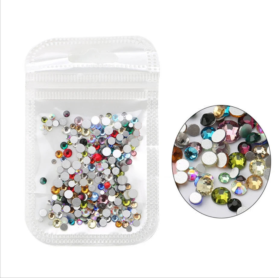 AAAAA высокое качество хрустальные стразы без горячей фиксации супер яркие