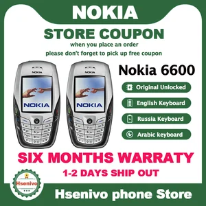 nokia 6600 roriginal nokia 6600 mobile phone camera unlocked gsm triband white one year warranty free global shipping