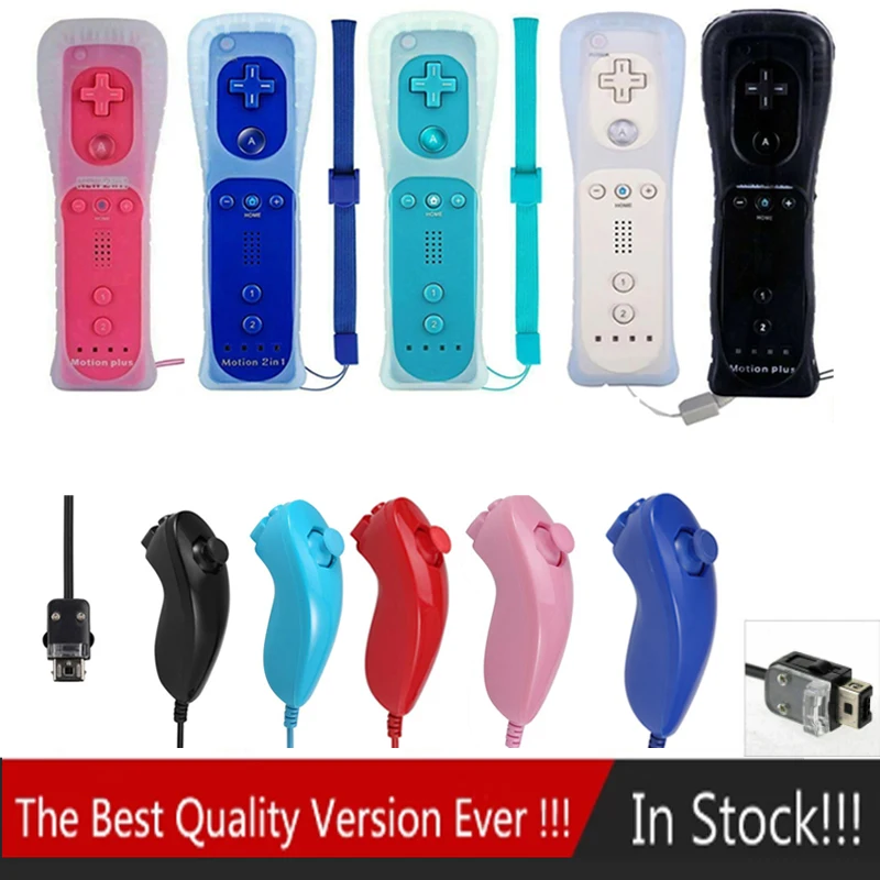 Беспроводной Bluetooth контроллер для ниндзя Wii Nunchuck NS пульт дистанционного