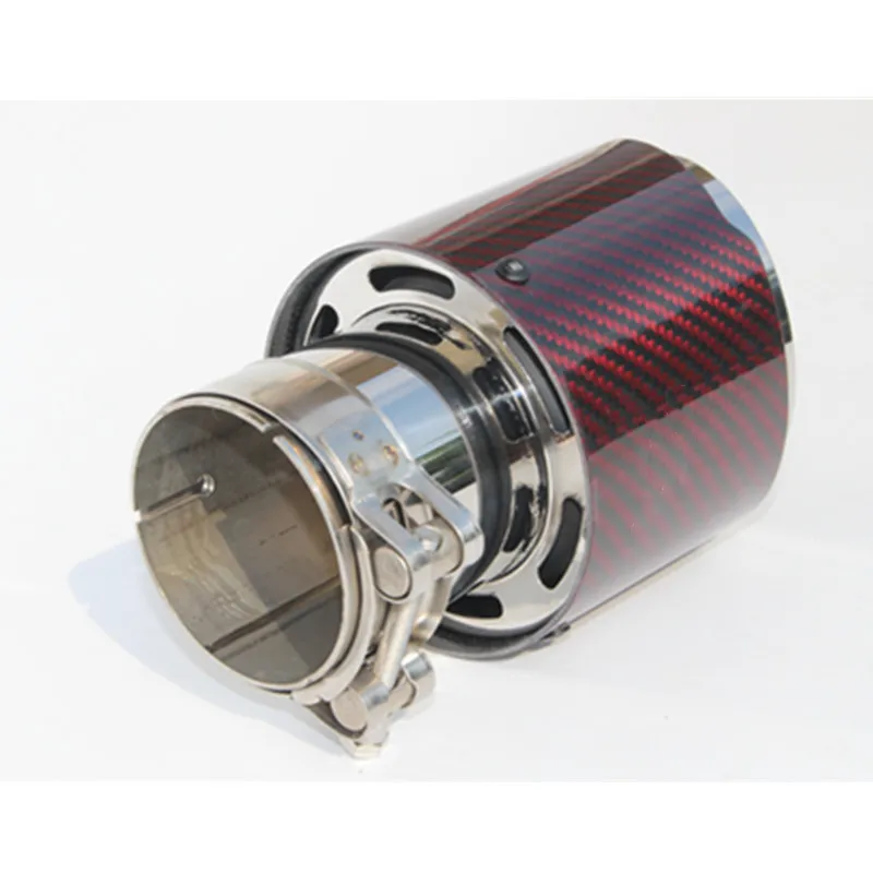 63 мм/101 мм Красное углеродное волокно + нержавеющая сталь Универсальный