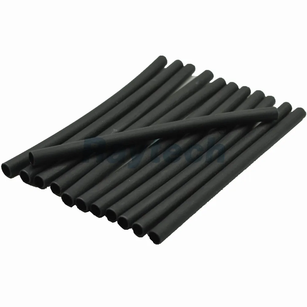 Dual Wall Adhesive Heat Shrink Tubing Kit Marine Wire Cable Sleeve Tube Assortment with Storage Case for DIY by MILAPEAK (Black |