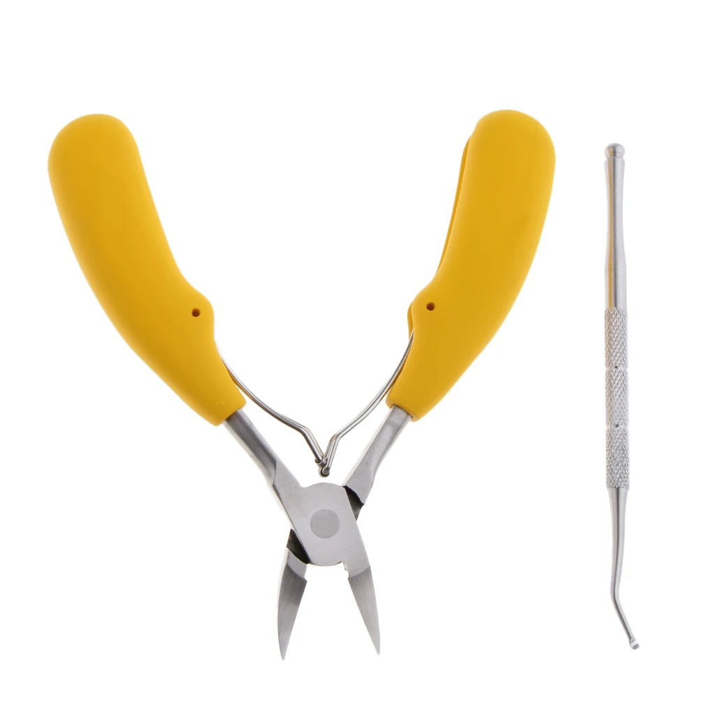 Машинка для стрижки ногтей кусачки кутикулы машинка поднятия вросших набор