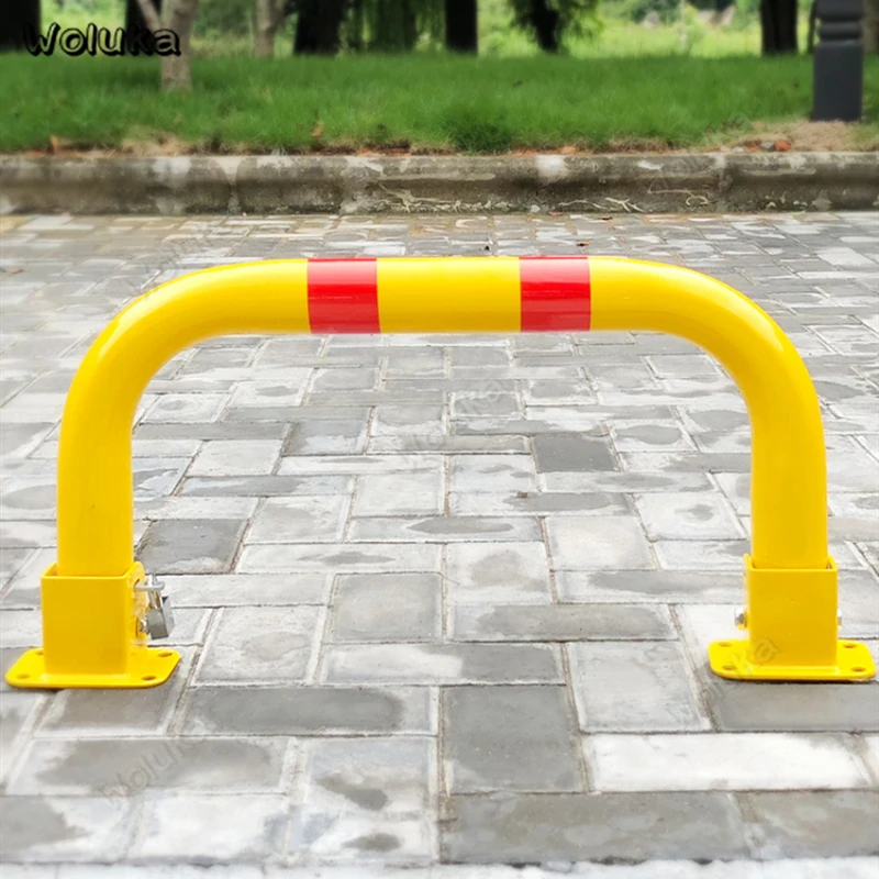 Автомобильный парковочный замок стальная труба толстая козловая Блокировка от