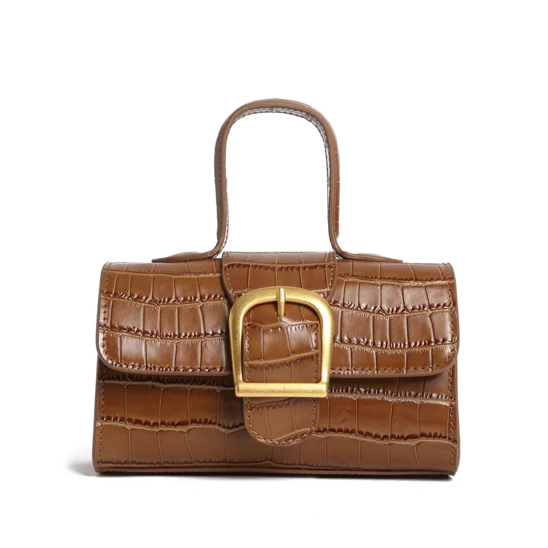 

ladies handbag cowhide 2021 summer new ladies shoulder small square bag fashionable purses handbags