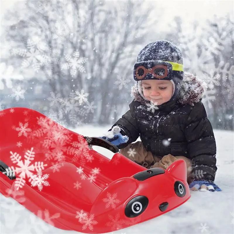 1 шт. утолщенный сноуборд сани песок снег трава доска Очаровательная панда