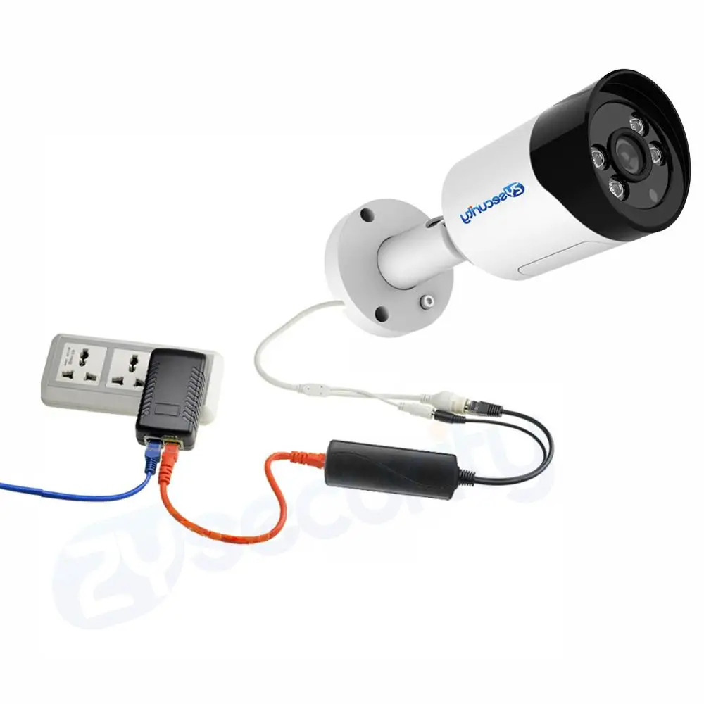 10/100 м PoE сплиттер с IEEE 802.3af/at стандарт и 12V 2A выход 42 5-57V 0.65A 30W Входная мощность через
