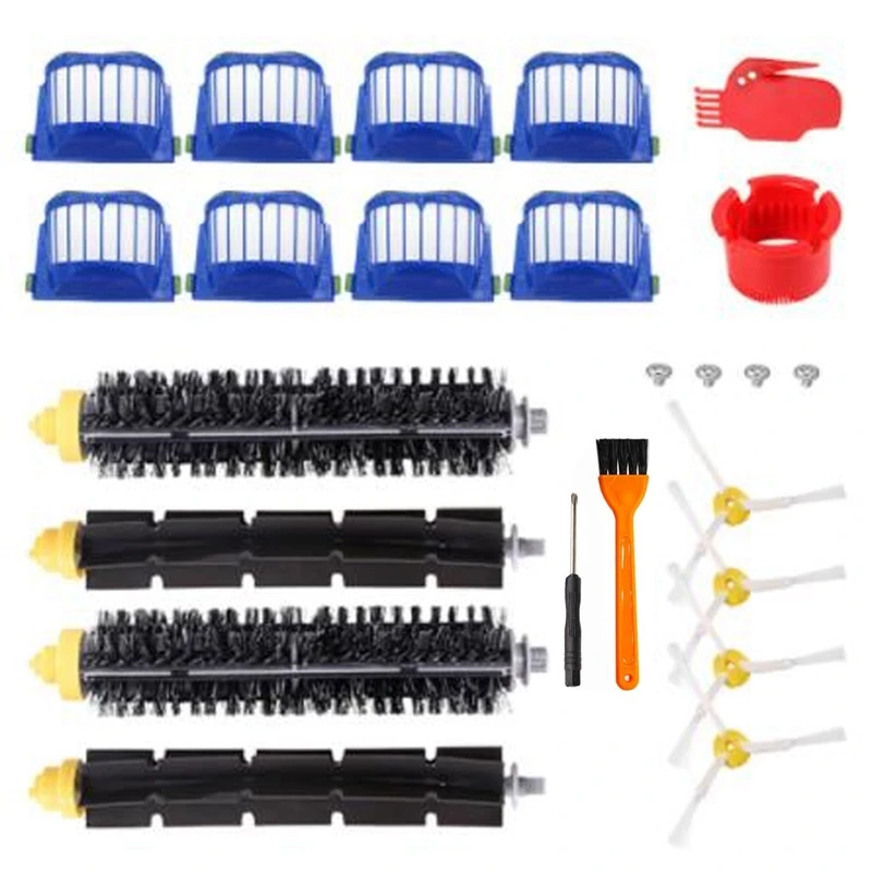 

Топ!-подходит для IRobot Roomba 600 серии 620 630 650 660, запчасти для пылесоса, боковая щетка, роликовая щетка, фильтр
