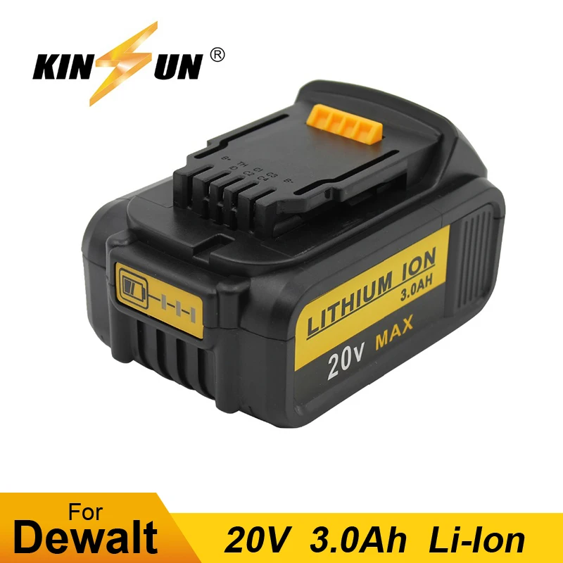 Сменный литий ионный аккумулятор KINSUN для электроинструмента 20 в 3 0 Ач Φ N123283 N123282