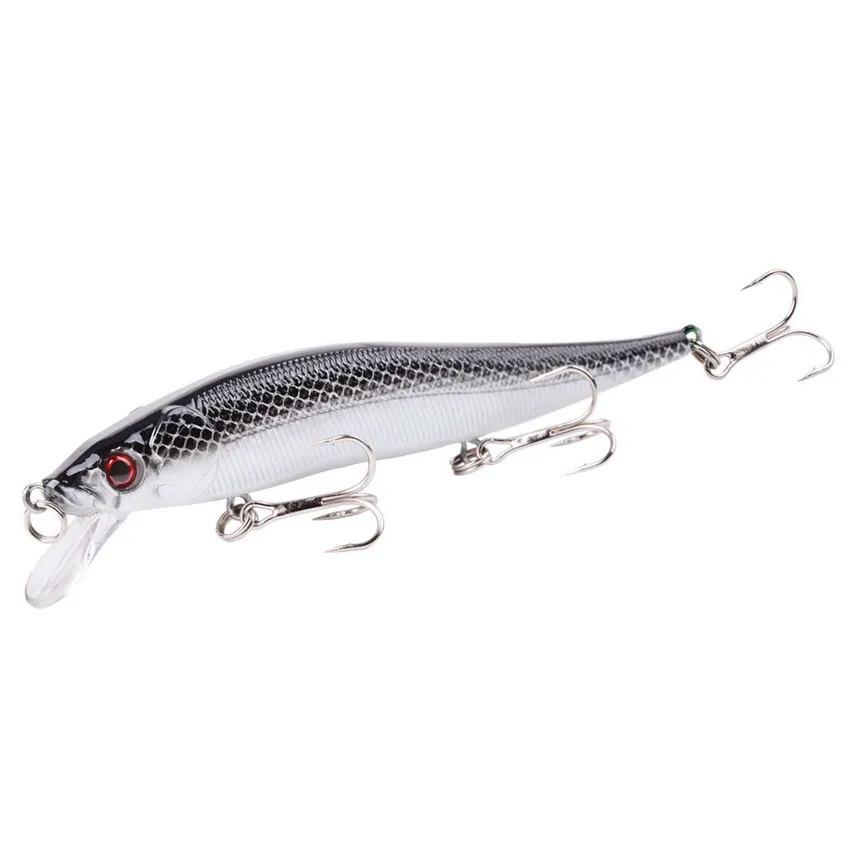Color 3 1 шт. приманки для рыбалки Minnow, жесткая приманка, 11,5 см, 15 г, джиг, воблеры, приманка для окуня, приманка для щуки, пластиковые искусственные приманки для рыбалки, снасти, кренкбейт - Цвет: Color 3