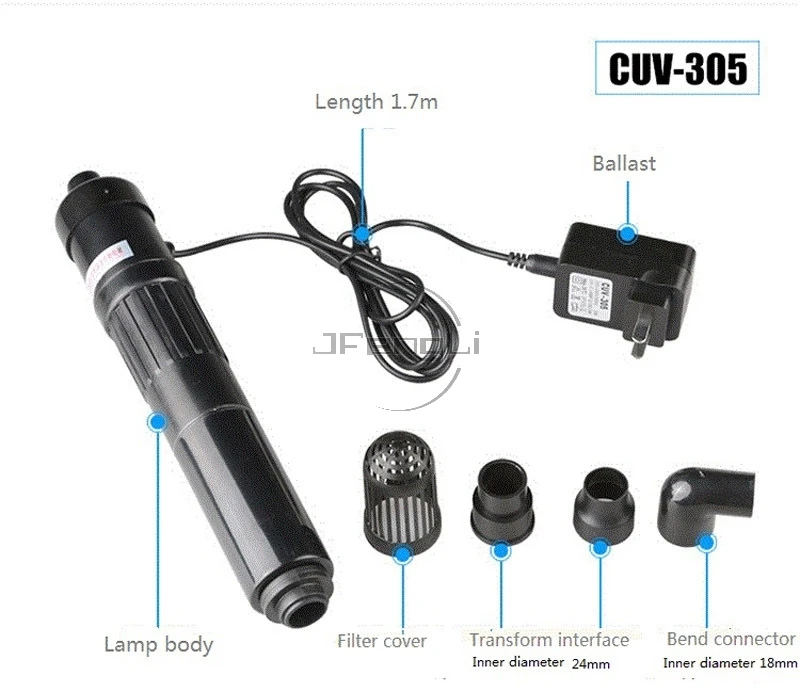 SUNSUN CUV303 305 505 510 УФ бактерицидные лампы для аквариума