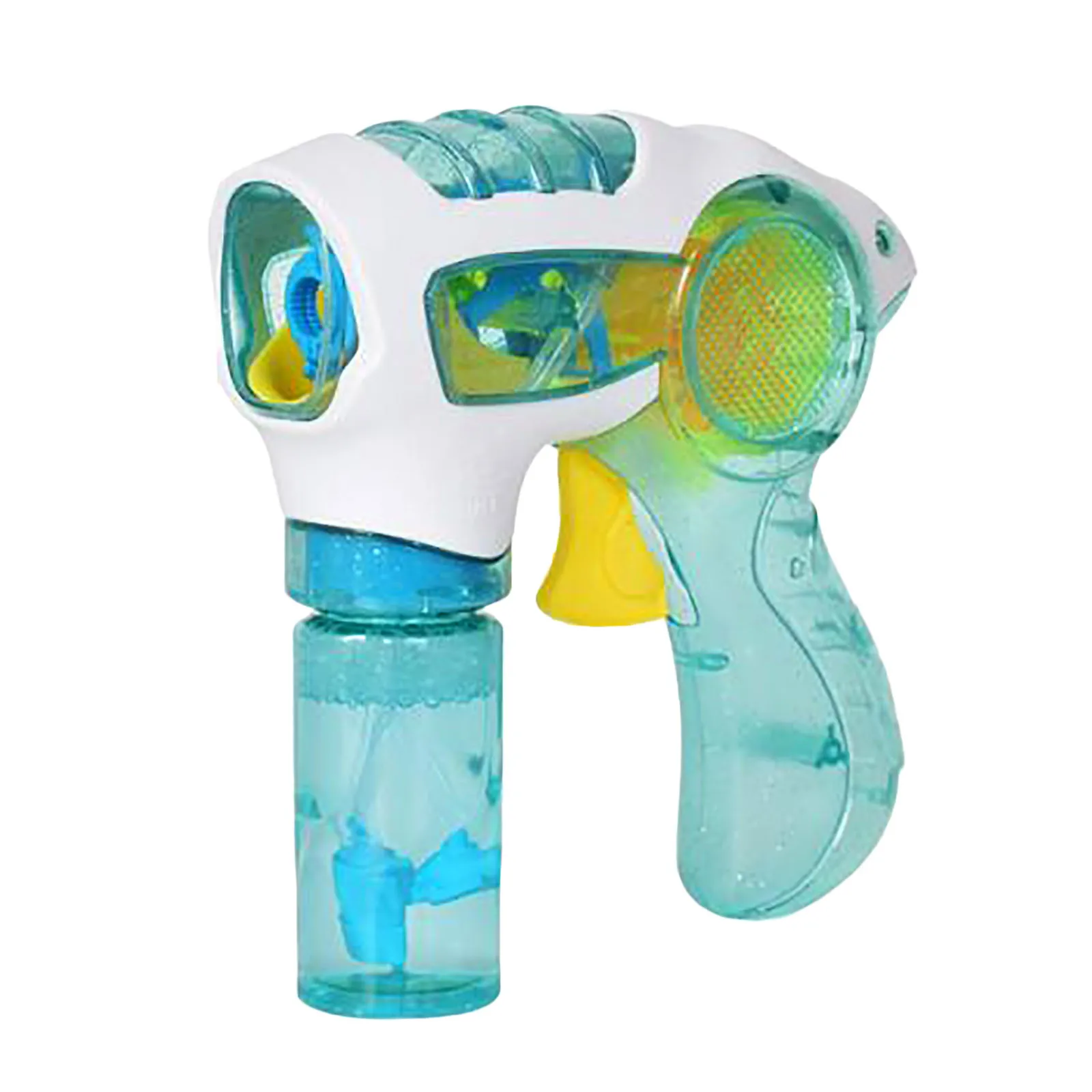 

2021 New Bubble Gun Children'S Toy Bubble Machine Manually Press The Bubble With Light Outdoor Toys For Children (50ML*2)
