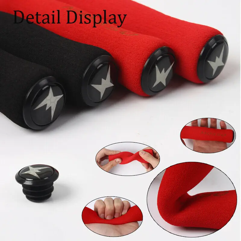 1 пара легкие противоударные Грипсы для руля велосипеда|Упоры рук на руль