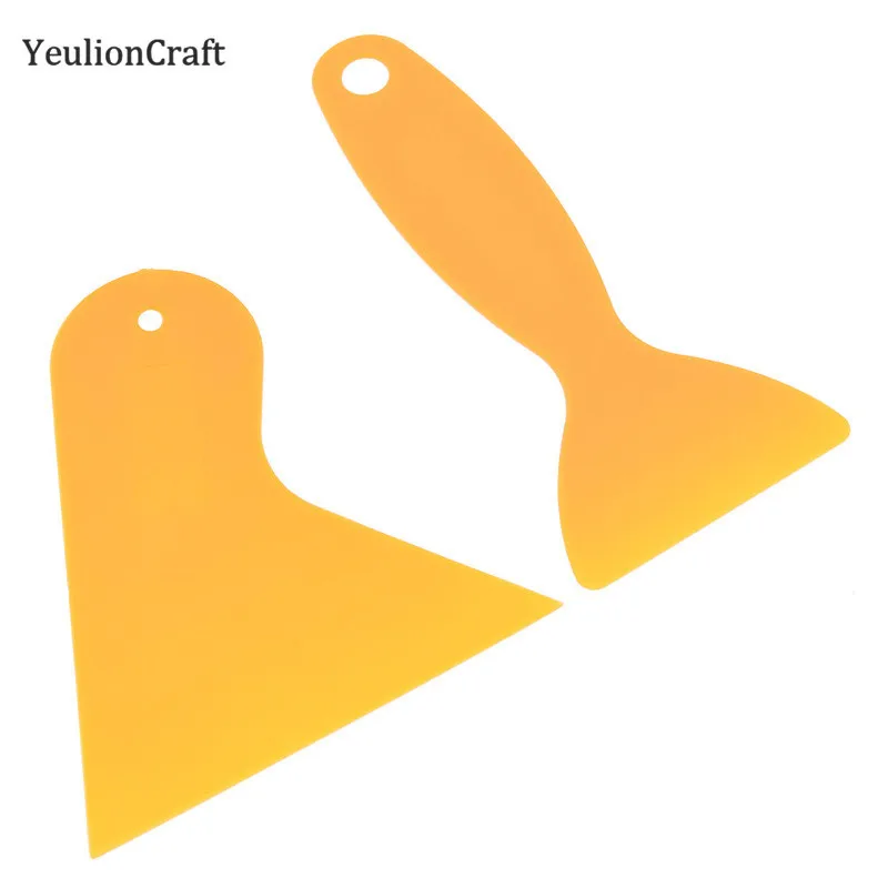 YeulionCraft пластиковая Автомобильная фольга инструмент скребок для самоклеящейся шелкотрафаретной печати сетки передачи трафарет ручной работы