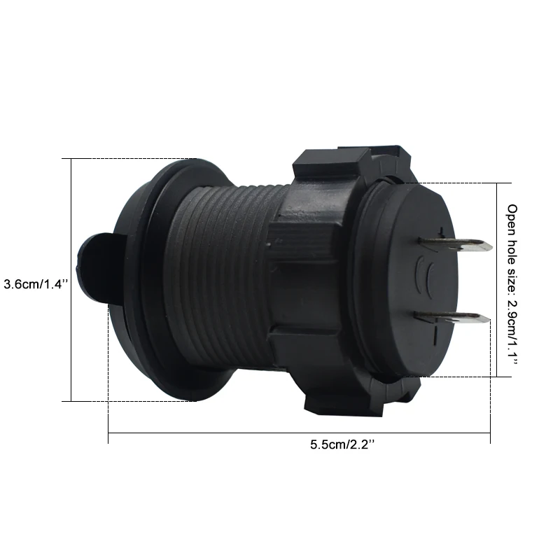 4.2A Dual USB Порты и разъёмы Выход Водонепроницаемый автомобиля Зарядное устройство