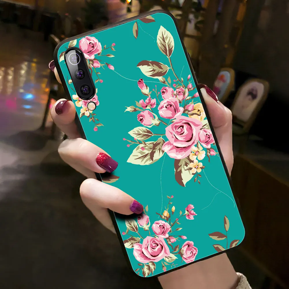 18 Для huawei P20 pro Чехол P30 задняя крышка lite для huawei honor 20 pro Чехол V20 mate ЖЕСТКИЙ ЦВЕТОК РОЗА ФЛОРА девушка женщина Индивидуальные - Цвет: 18