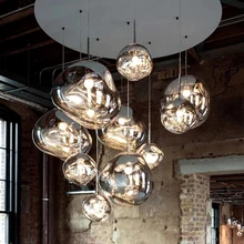 Nordic pvc LED Chandeliers Modern Ceiling Chandeliers Living Room Decor villa Indoor Lighting Home Fixtures Loft Hanging Lamps