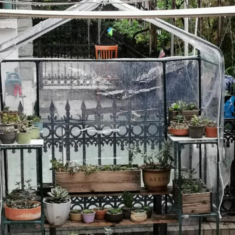 1 шт. прозрачная водонепроницаемая ткань из мягкого ПВХ для дома и сада|Покрытия