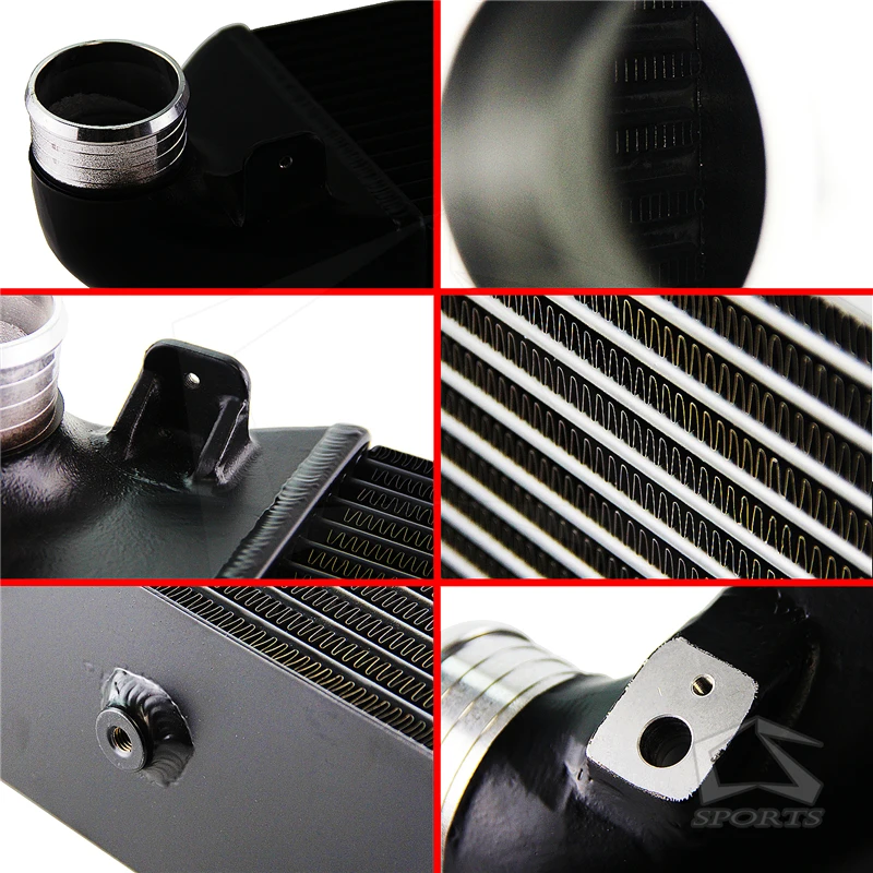 Competition Intercooler Fit For Ford Focus MK3 ST250 2.0L Turbo EcoBoost 2013-2018 Black |