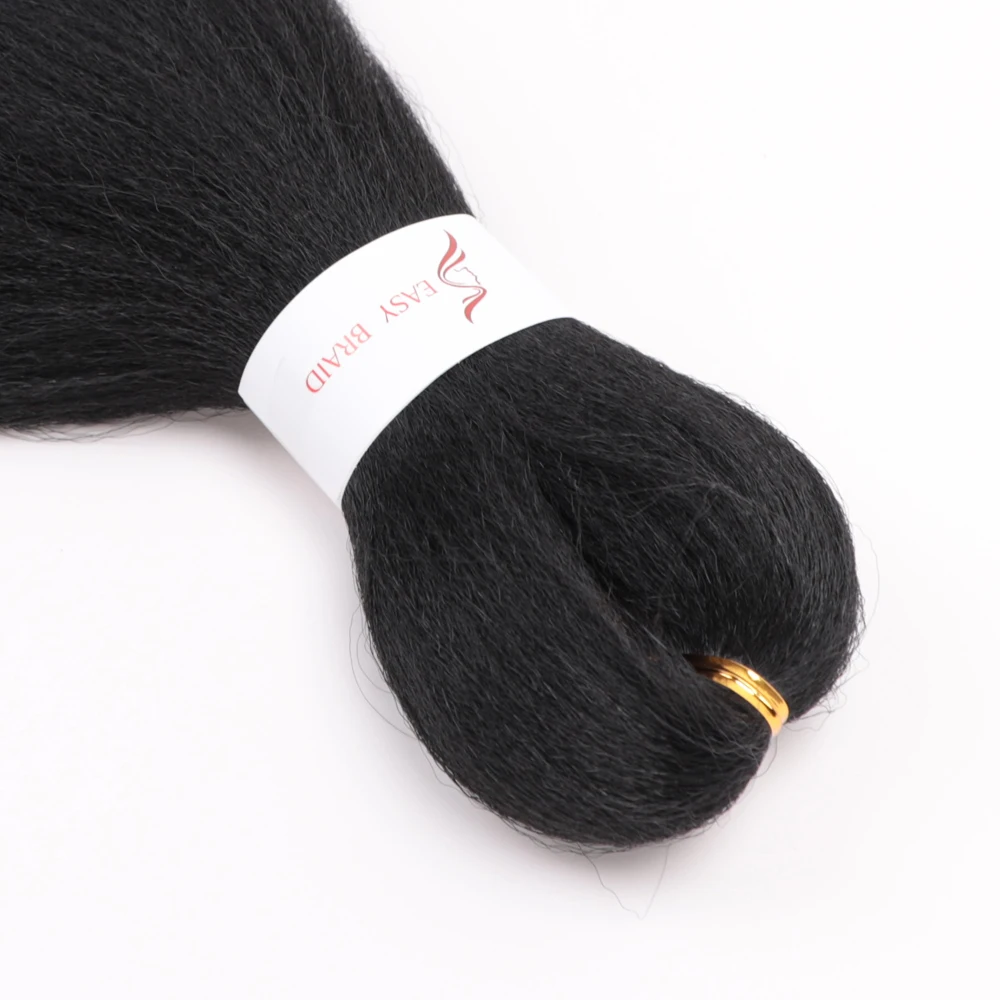 Длинные Простые плетеные волосы 26 дюймов Омбре 90 грамм синтетические для