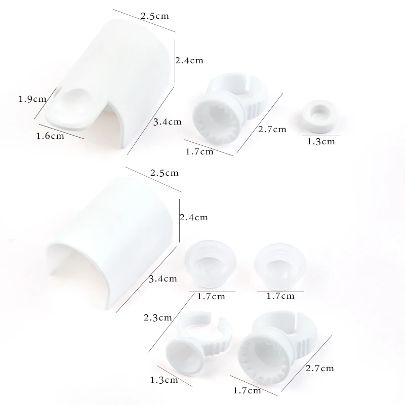 Поднос для накладных ресниц и кольцо клея два в одном набор инструментов макияжа