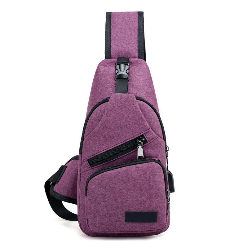 

Fashion Men Shoulder Bag USB Charge Anti Theft Security Waterproof Travel Man Crossbody Messenger Casual Bag Best Sale-WT
