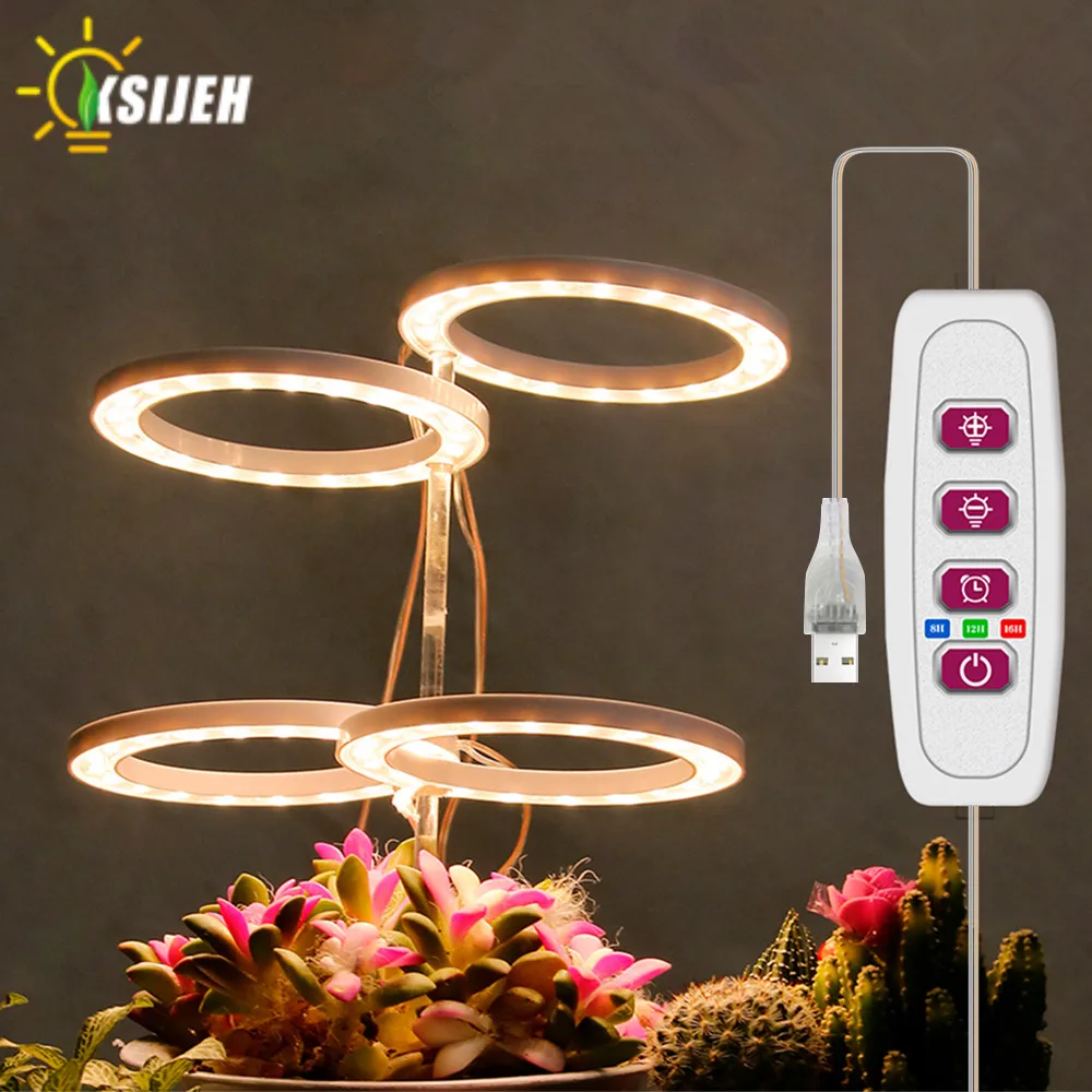 Светильник KSIJEH с четырьмя кольцами