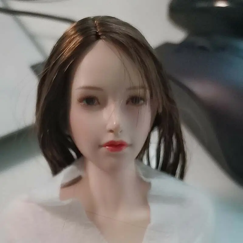 Mnotht SUPER DUCK 1/6 Scale Cute Asian Beauty Head Sculpt for 12in Ph Body Model Toy | Игрушки и хобби