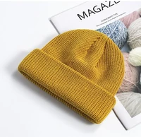 autumn winter europe designe beanies men women caps knitted hat for customer