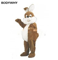 2020 rabbit mascot easter high quality handmade mascot costume suits cosplay party game dress outfits clothing ad adults