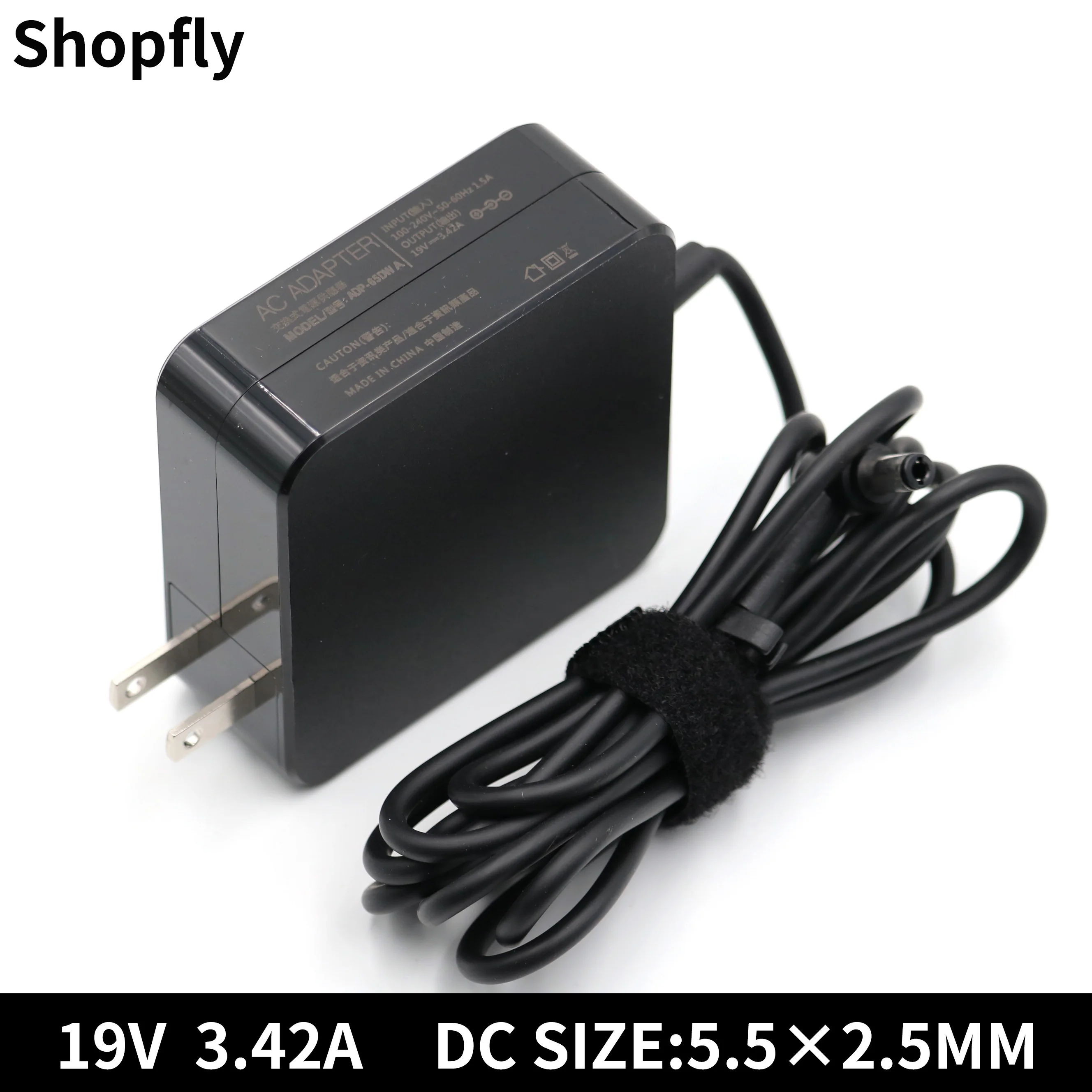 

19V 3.42A 65W 5.5X2.5mm AC Charger Laptop adapter ADP-65DW For ASUS x450 X550C x550v w519L x751 Y481C Power Supply