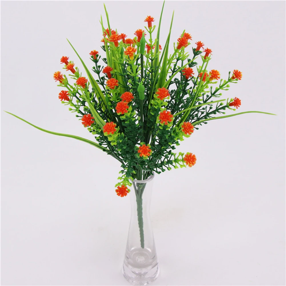 Поддельные цветы Гипсофилы для дома искусственные Babysbreath водонепроницаемые