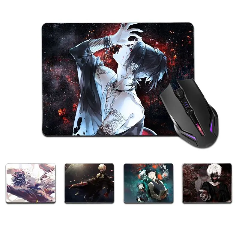 

YNDFCNB высокое качество Токийский Гуль Противоскользящий прочный силиконовый компьютер топ продаж оптовая продажа игровой коврик мышь