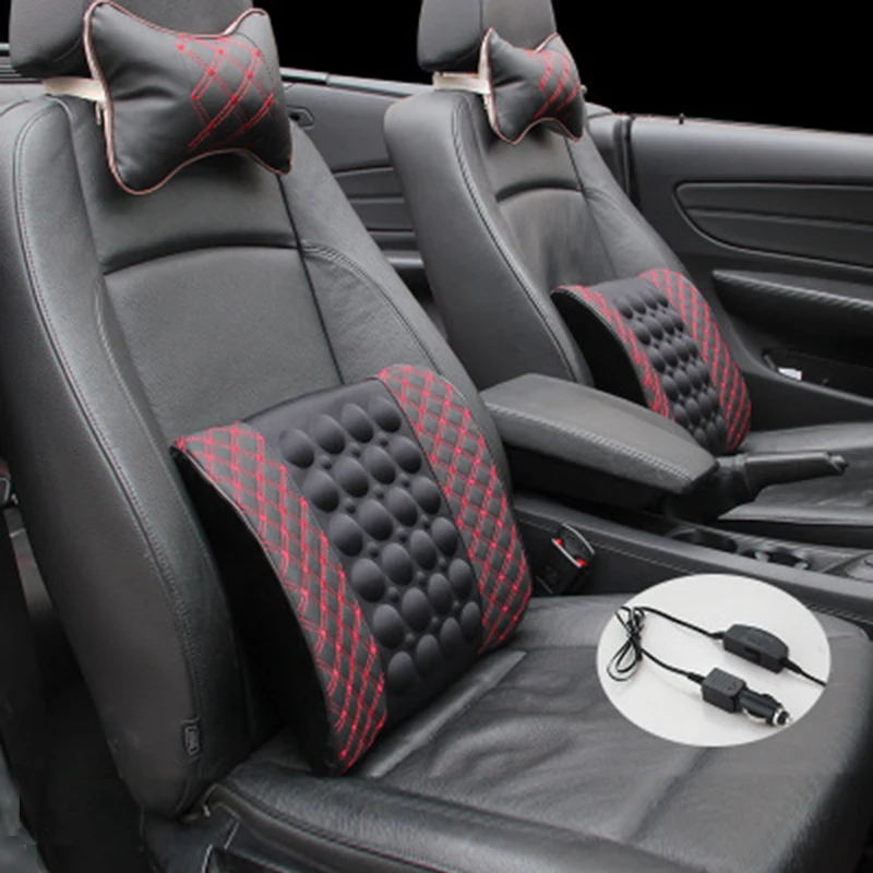 Электрический массажер для спины стул Подушка вибратор портативный домашний