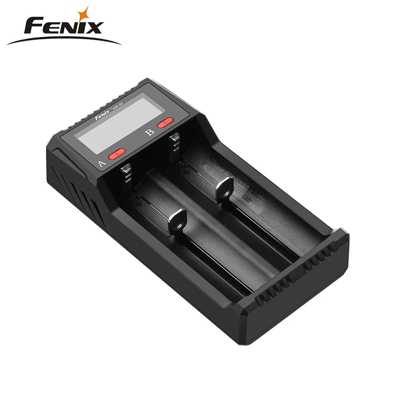 Зарядное устройство Fenix ARE-D2 Совместимо с литий-ионными и Ni-mh/Ni-Cd аккумуляторами Micro USB и функцией разрядки USB
