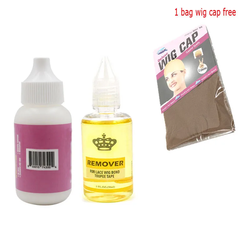 Кружева передние парики клей для склеивания 38 мл + жидкость снятия 30 Восковые